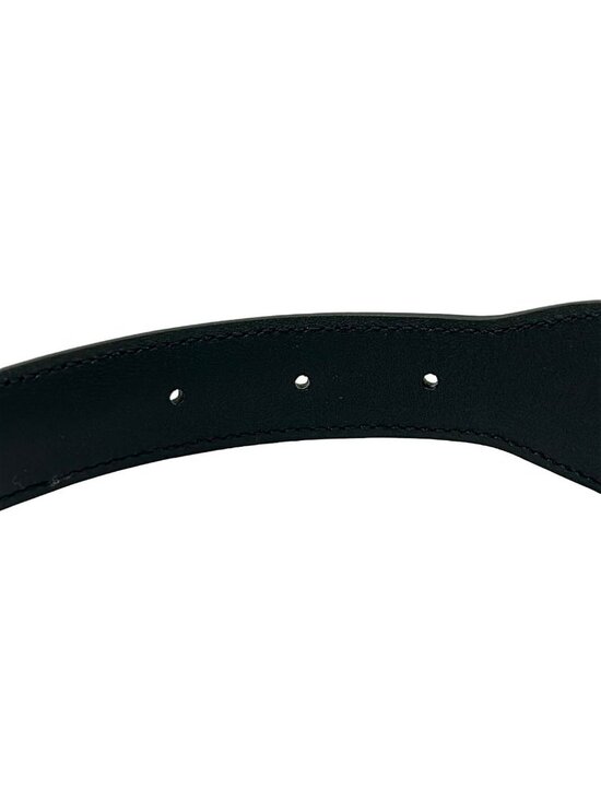Gucci Belt 80 32 Black Gold Horsebit Leather main image 4